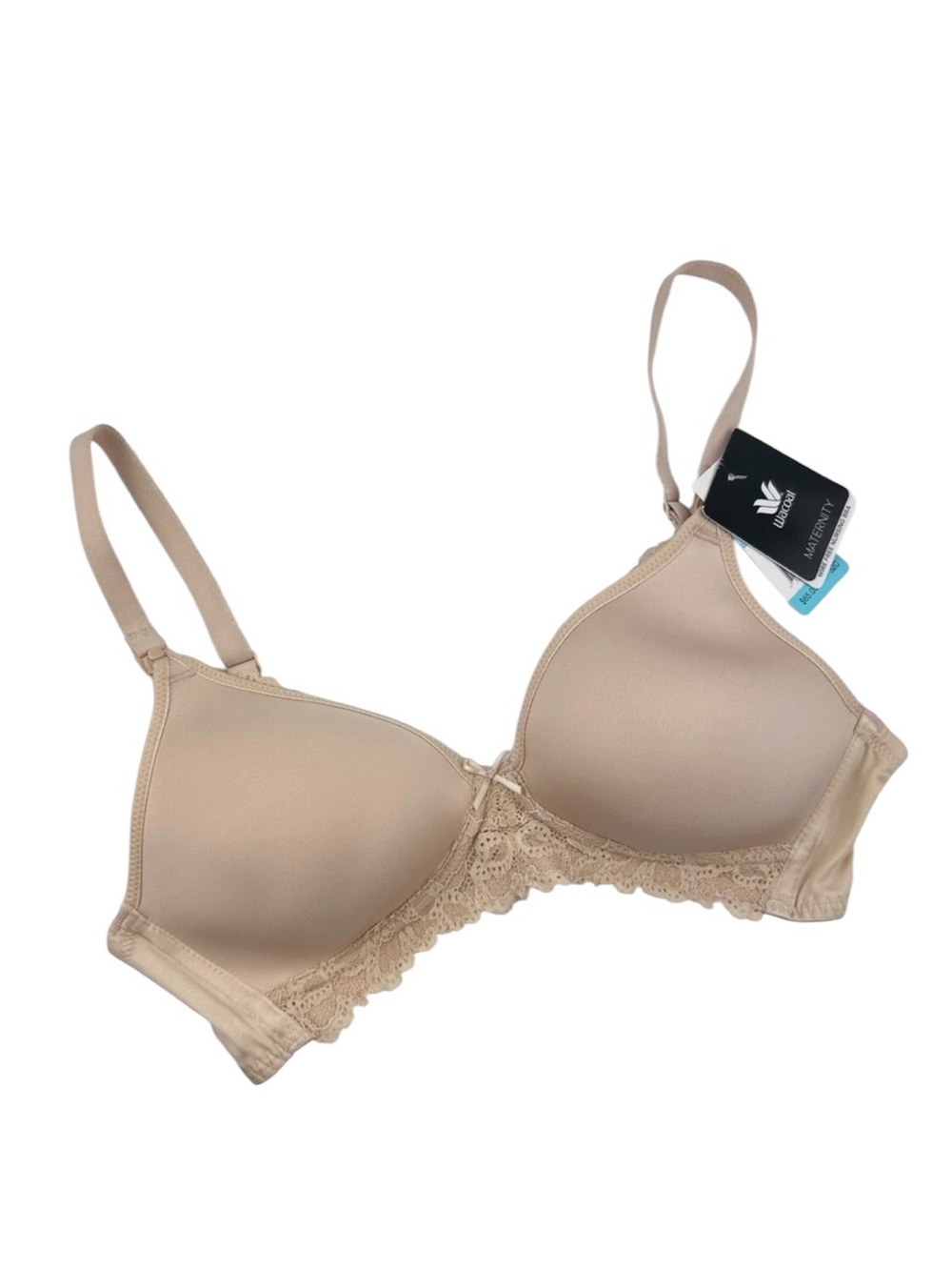 Wacoal Women's Maternity Wire-Free Bra Sand Beige Size 32C
